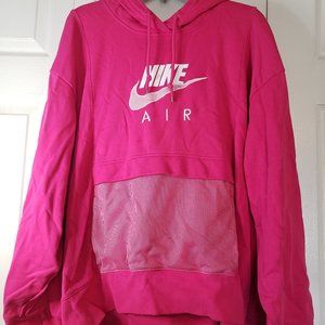 Nike air hot pink hoodie